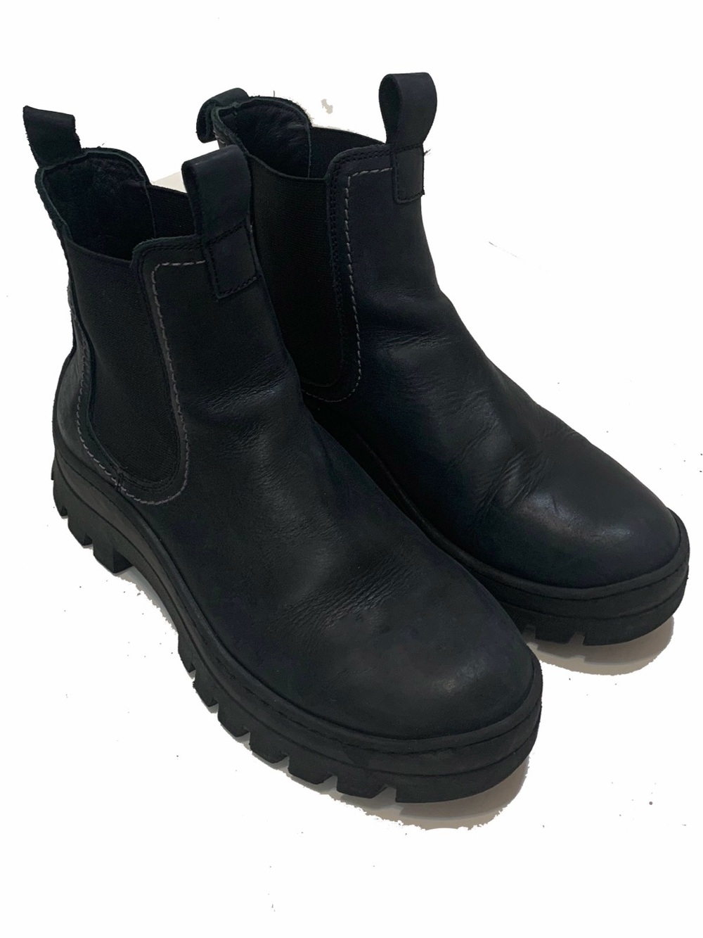 8 / ALOHAS leather Chelsea boots